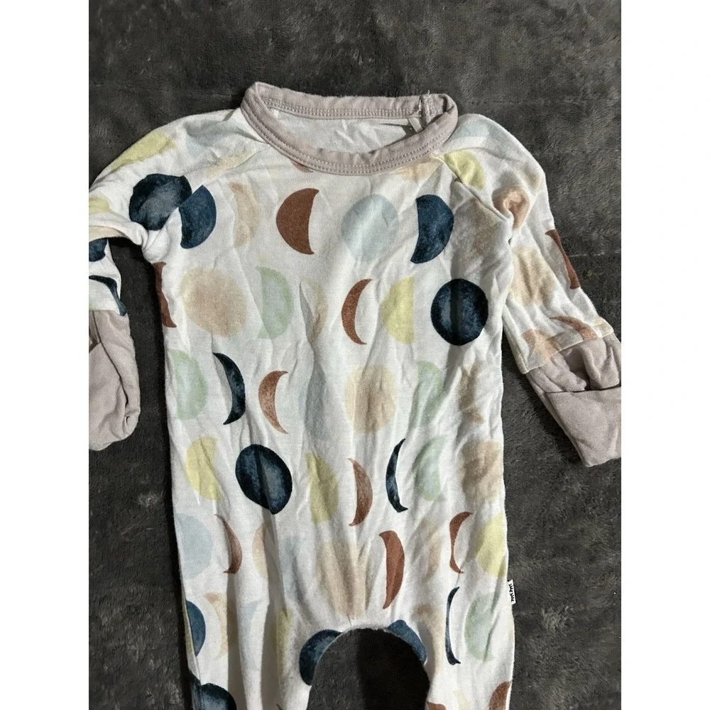 Little Sleepies Bamboo Moon Print Premie Sleeper